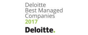 Deloitte best managed companies award